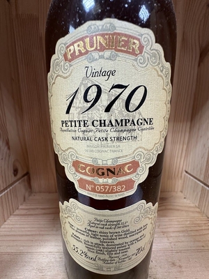 Prunier 1970 Petite Champagne 