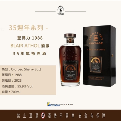 Blair Athol 1990 聖佛力35週年 