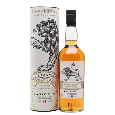 Lagavulin 9 Y Game of Thrones House Lannister 