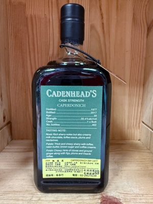 Caperdonich 1977-39Y CHD 