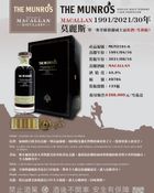 Macallan 1991 麥卡倫 The Munros