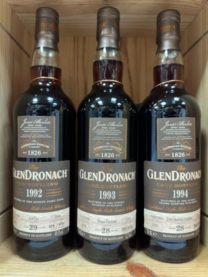 Glendronach 1992 格蘭多納1992波特桶單桶原酒 