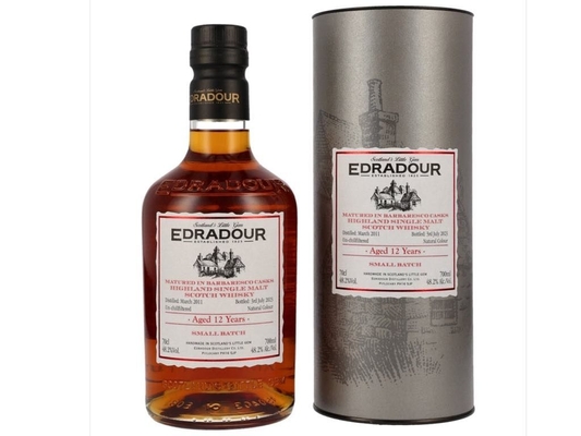 Edradour 12年巴巴瑞斯科葡萄酒桶 