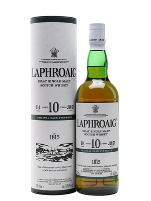 Laphroaig 10Y Cask Strength Batch 014 Bot.2021 拉佛格 